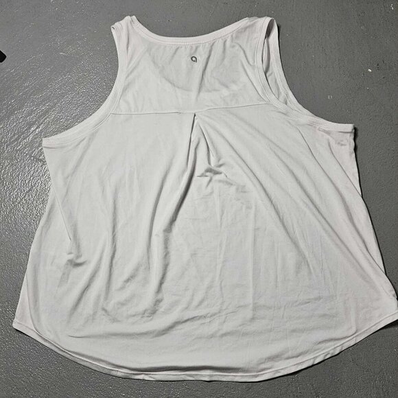 Hyba White Loose Fit Workout Tank XL - Picture 2 of 6